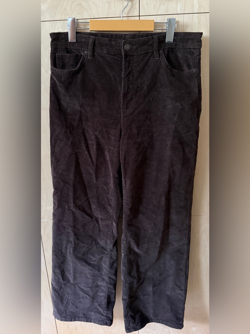 Joe Fresh Women’s Dark Brown Corduroy Pants